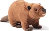 A plush toy beaver is shown against a white background. Produktbild-Vorschau