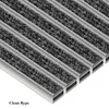 Aluminium Fußmatte mit Textileinlage, Clean Ryps 60x40 cm, Produktbild-Vorschau 1