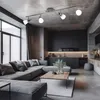 LED Deckenstrahler aus Chrom und Glas, Länge 95 cm Produktbild-Vorschau 8