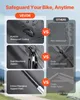 Tente pour vélo VEVOR, pour 1 à 2 vélos, avec fibre de Voir les images du produit 7