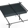 Blumfeldt Pergola 3x4 m - polyesterová strecha odolná voči Náhľad obrázku produktu 7