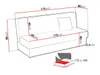 MIRJAN24 Schlafsofa Adela Mini Cord, Couch mit Produktbild-Vorschau 5