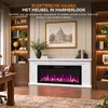 HOMAVO 50 inch Elektrische haard met meubel 1000/2000 W Productafbeelding-voorbeeld 2