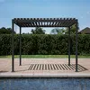MIRADOR Pergola 80 Solid 3x3 m Stahl Anthrazit Produktbild-Vorschau 3