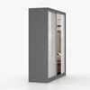 Schwebetürenschrank Kleiderschrank Schrank 183 cm Produktbild-Vorschau 7