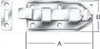 Vormann Türschlossriegel Breite 56mm Länge 120mm gerade - Produktbild-Vorschau 6