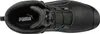 A top-down view of a black Puma safety boot. Produktbild-Vorschau