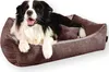 4L Textil MOLLY Kuscheliges Cord Hundebett kleine Hunde Produktbild-Vorschau 1