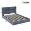 INONEFT Polsterbett 180x200cm mit USB und LED Kopfteil, Produktbild-Vorschau 6