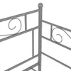 Divano letto allungabile in metallo grigio 90x200 cm Anteprima dell’immagine prodotto 13