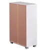 FineBuy Design Bücherregal 8 Fächer MASSA Modern Holz Weiß Produktbild-Vorschau 4