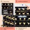Klarstein vinotéka, 1 zóna, malá, 63 l, sklenené dvere, Náhľad obrázku produktu 5