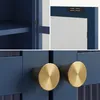 Sideboard ’Säkylä’ Stahl mit 2 Glastüren geriffelt 84 x 64 Produktbild-Vorschau 11