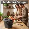 Biomülleimer Küche 5L mit Sieb & Deckel Produktbild-Vorschau 5