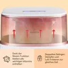 Air Bloom Heißluftfritteuse Dampffunktion 1500W 7,5 Liter Produktbild-Vorschau 2
