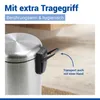 WENKO Tret Müll Eimer 3 L LEMAN Edelstahl Abfall Kosmetik Produktbild-Vorschau 7