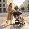 DERYAN Luxe Rolo X2 V2 Dvojitý Kočík - Nougat Náhľad obrázku produktu 4