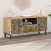 vidaXL Armoire TV 105x33x46 cm bois massif mangue Voir les images du produit 3