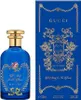 A bottle of Gucci perfume and its packaging are displayed against a white background. Anteprima dell’immagine prodotto