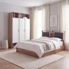 Armadio HWC-P43, armadio guardaroba, armadio a muro, 3 Anteprima dell’immagine prodotto 9