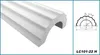 PRESTIGE DECOR Halbsäule mit Grat-Kannelierung 2m 255x128mm Produktbild-Vorschau 2