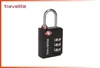 Travelite TSA 3 pezzi blocco combinato TravelSentry Nero Anteprima dell’immagine prodotto 2