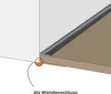 Dalsys Übergangsprofil Abschlussprofil 100cm für 8mm Produktbild-Vorschau 5