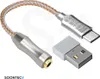 A product shot of a USB-C to 3.5mm audio adapter. Náhľad obrázku produktu