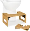 Relaxdays Toilettenhocker, klappbar, Stuhlgang Produktbild-Vorschau 1