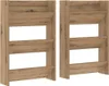 VidaXL Szafka na buty, 2 szt., 60 x 18 x 90 cm, płyta Podgląd zdjęcia produktu 1