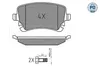 MEYLE 025 233 2617/PD Bremsbeläge Hinten für VW Transporter Produktbild-Vorschau 2
