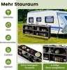 COSTWAY Składana szafka kempingowa, przenośna kuchnia Podgląd zdjęcia produktu 4