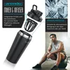 Arendo Protein Shaker Edelstahl, Eiweißshaker 750 ml, Produktbild-Vorschau 6