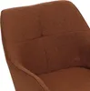 A close-up view of the textured fabric of a chair's back and armrest. Náhľad obrázku produktu