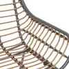 Duo-gartenmöbel "paopao" graphit aus epoxybehandeltem stahl Produktbild-Vorschau 5