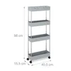 Relaxdays Nischenwagen, Kunststoff, HBT 98 x 15,5 x 40,5 Produktbild-Vorschau 4