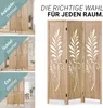 Homestyle4u Paravent Raumteiler 3 teilig Holz Trennwand Produktbild-Vorschau 3