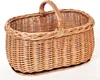 Einkaufskorb Pilzkorb Autokorb aus Weide 45 x 28 cm Produktbild-Vorschau 1