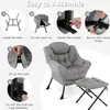 Fotel Relax ze stołkiem, nowoczesny fotel akcentujący ze Podgląd zdjęcia produktu 6