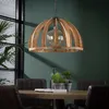 Hoyz - Hängelampe - Gebogene Holzstäbe Ø60 - Mango natur Produktbild-Vorschau 2