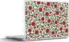 MuchoWow® Laptop Aufkleber Sticker Cover Blumen - Pflanzen Produktbild-Vorschau 1