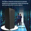 Extralink 42U Serverkast 800 x 800 mm, Zwart, Vrijstaand, Productafbeelding-voorbeeld 3