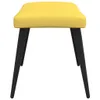 Relaxsessel mit Hocker Senfgelb Stoff Produktbild-Vorschau 10