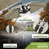 tillvex parasol brązowy Ø 300 cm parasol wiszący parasol Podgląd zdjęcia produktu 7