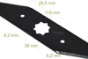 27,2 CM Häckslermesser für Viking 4064S (4064 S) Produktbild-Vorschau 2