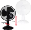 Linder Exclusiv Stolný ventilátor 30 cm Biely Náhľad obrázku produktu 6