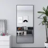 Ganzkörperspiegel 180x80 cm,Rechteckiger Wand/Standspiegel Produktbild-Vorschau 2