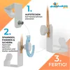 Klemmträger für Plissees, Klemmfix, Halterung für Plissees, Produktbild-Vorschau 4