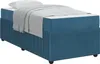 vidaXL Bedframe, blauw, 80 x 200 cm, met stoffen bekleding Productafbeelding-voorbeeld 1