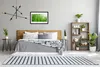 Bild 60x40 MDF-Rahmen Wandkunst Nature Grass Drops Produktbild-Vorschau 2